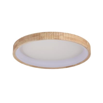 Brilagi - LED laelamp FALCON WOOD MODERN LED/60W/230V 3000/4000/6000K läbimõõt 80 cm puit