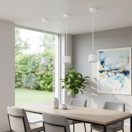 Brilagi - LED Laelamp kaablil STRIPY 1xGX53/15W/230V valge