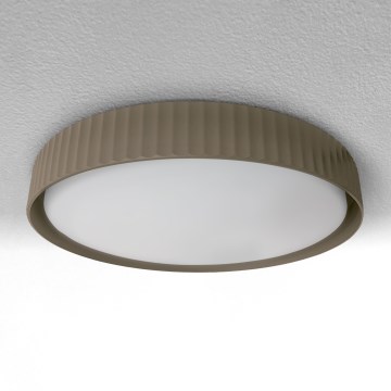 Brilagi - LED-laelamp LUCIA LED/24W/230V, läbimõõt 31 cm, pruunikas-hall