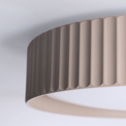Brilagi - LED-laelamp LUCIA LED/24W/230V, läbimõõt 31 cm, pruunikas-hall