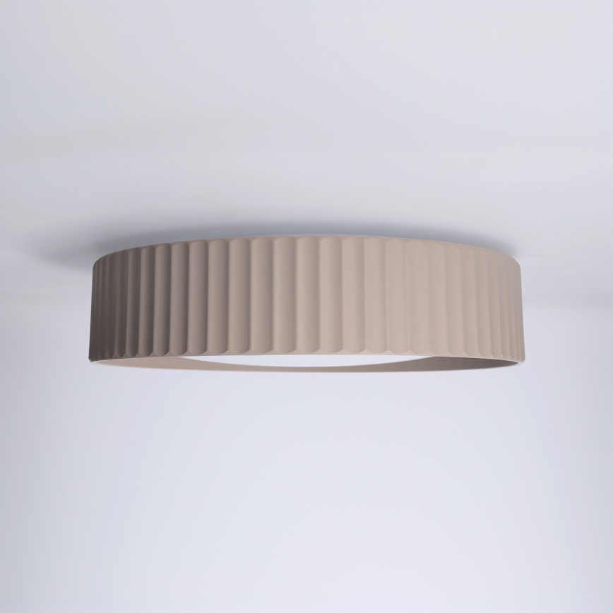 Brilagi - LED-laelamp LUCIA LED/24W/230V, läbimõõt 31 cm, pruunikas-hall