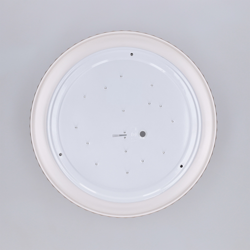 Brilagi - LED-laelamp LUCIA LED/24W/230V, läbimõõt 31 cm, pruunikas-hall