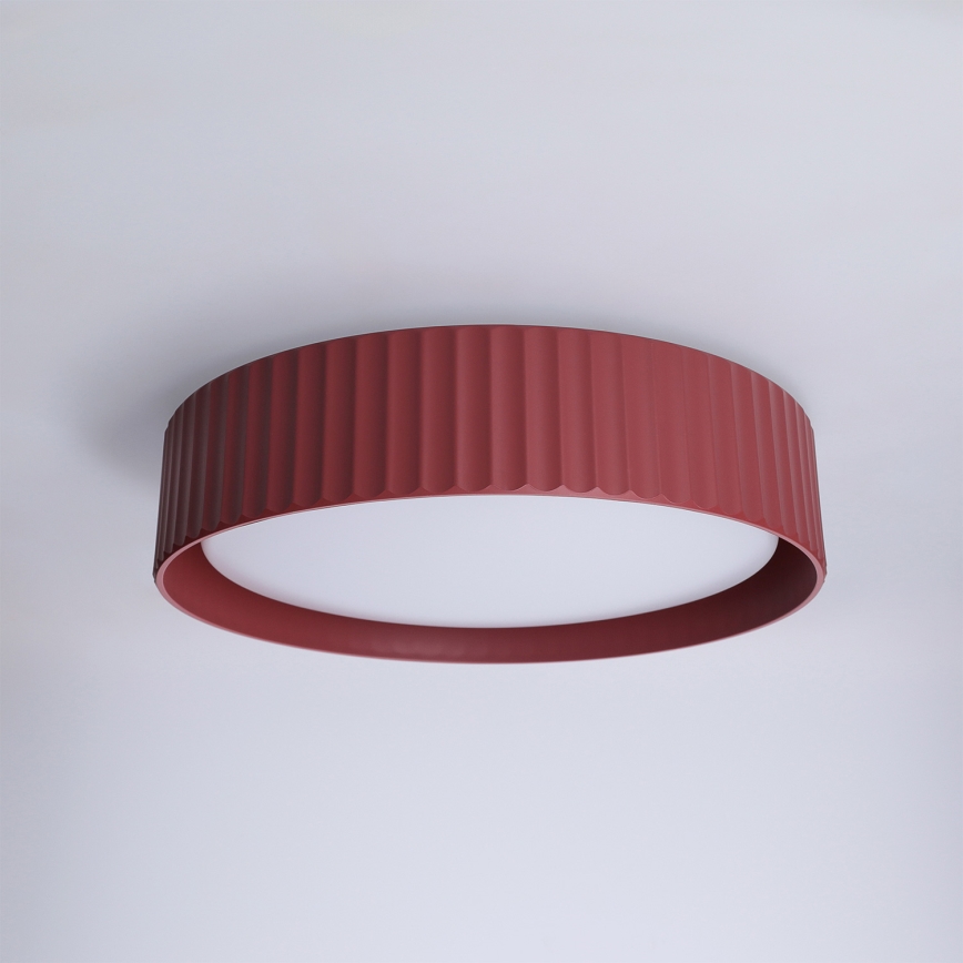 Brilagi - LED laelamp LUCIA LED/24W/230V, läbimõõt 31 cm, punane