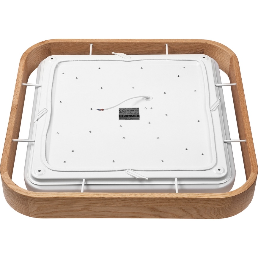 Brilagi - LED hämardatav laevalgusti MANAROLA CUBIC LED/24W/230V 45x45 cm 3000-6500K tamm + kaugjuhtimispult