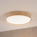 Brilagi - LED laelamp MANAROLA PLAIN LED/24W/230V 3000K, läbimõõt 41 cm, tammeviimistlus