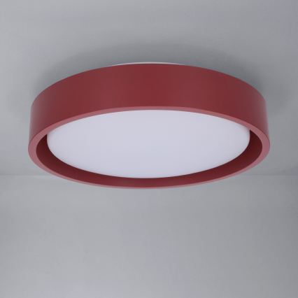 Brilagi - LED laelamp MATTEO LED/24W/230V, läbimõõt 31 cm, punane