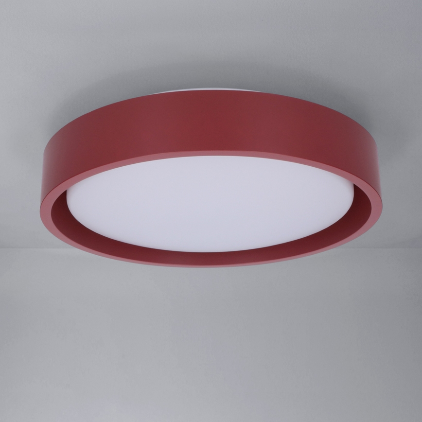 Brilagi - LED laelamp MATTEO LED/24W/230V, läbimõõt 31 cm, punane