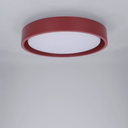 Brilagi - LED laelamp MATTEO LED/24W/230V, läbimõõt 31 cm, punane
