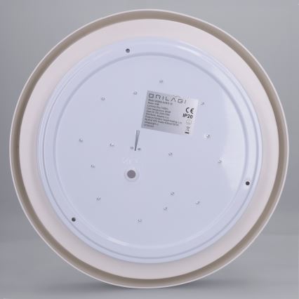 Brilagi - LED laelamp MATTEO LED/24W/230V, läbimõõt 31 cm, punane