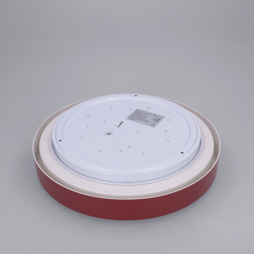 Brilagi - LED laelamp MATTEO LED/24W/230V, läbimõõt 31 cm, punane