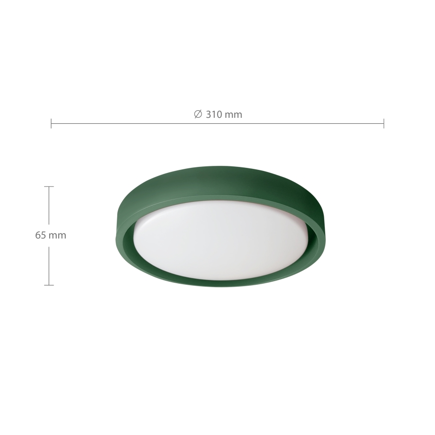 Brilagi - LED laelamp MATTEO LED/24W/230V läbimõõt 31 cm roheline