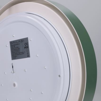 Brilagi - LED laelamp MATTEO LED/24W/230V läbimõõt 31 cm roheline