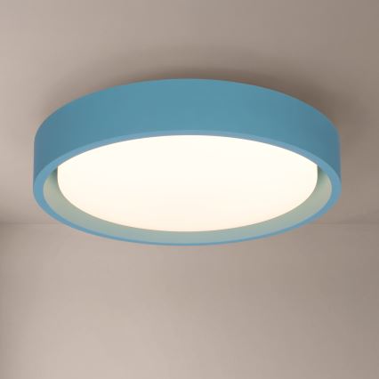 Brilagi - LED laelamp MATTEO LED/24W/230V läbimõõt 31 cm türkiissinine