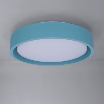 Brilagi - LED laelamp MATTEO LED/24W/230V läbimõõt 31 cm türkiissinine