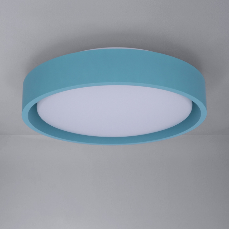 Brilagi - LED laelamp MATTEO LED/24W/230V läbimõõt 31 cm türkiissinine