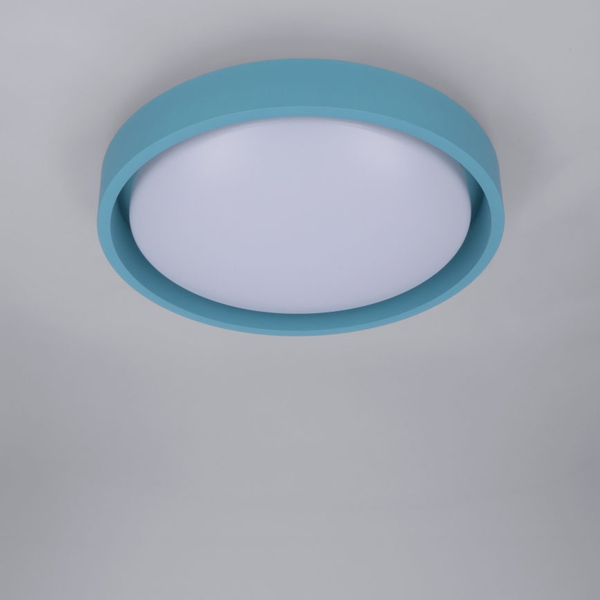 Brilagi - LED laelamp MATTEO LED/24W/230V läbimõõt 31 cm türkiissinine