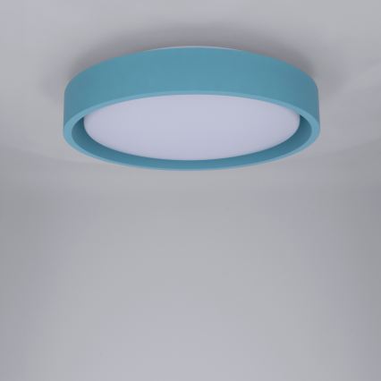 Brilagi - LED laelamp MATTEO LED/24W/230V läbimõõt 31 cm türkiissinine