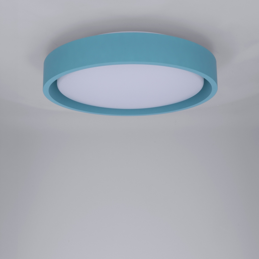 Brilagi - LED laelamp MATTEO LED/24W/230V läbimõõt 31 cm türkiissinine