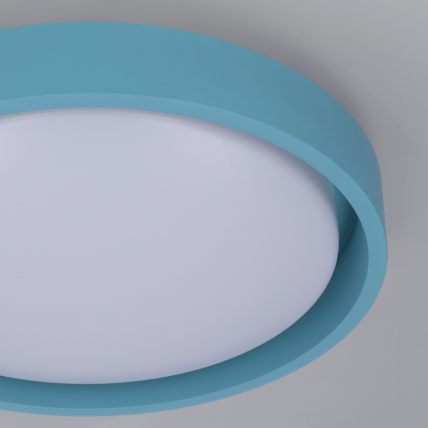 Brilagi - LED laelamp MATTEO LED/24W/230V läbimõõt 31 cm türkiissinine