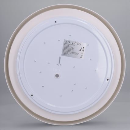 Brilagi - LED laelamp MATTEO LED/24W/230V läbimõõt 31 cm türkiissinine
