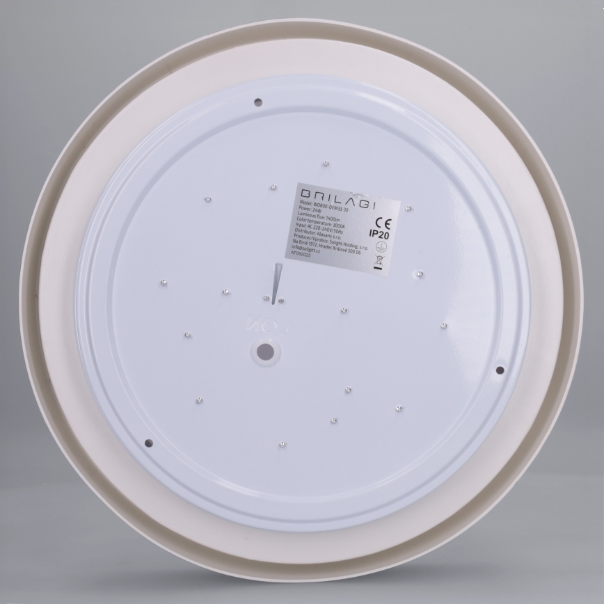 Brilagi - LED laelamp MATTEO LED/24W/230V läbimõõt 31 cm türkiissinine