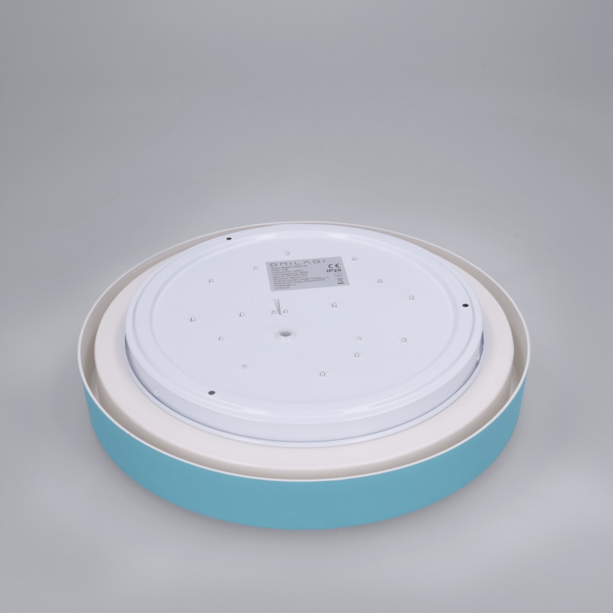 Brilagi - LED laelamp MATTEO LED/24W/230V läbimõõt 31 cm türkiissinine