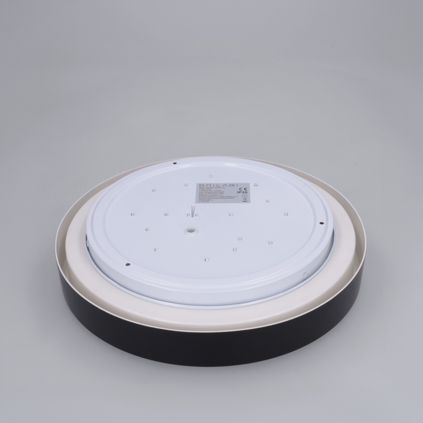 Brilagi - LED laelamp MATTEO LED/24W/230V Ø 31 cm must