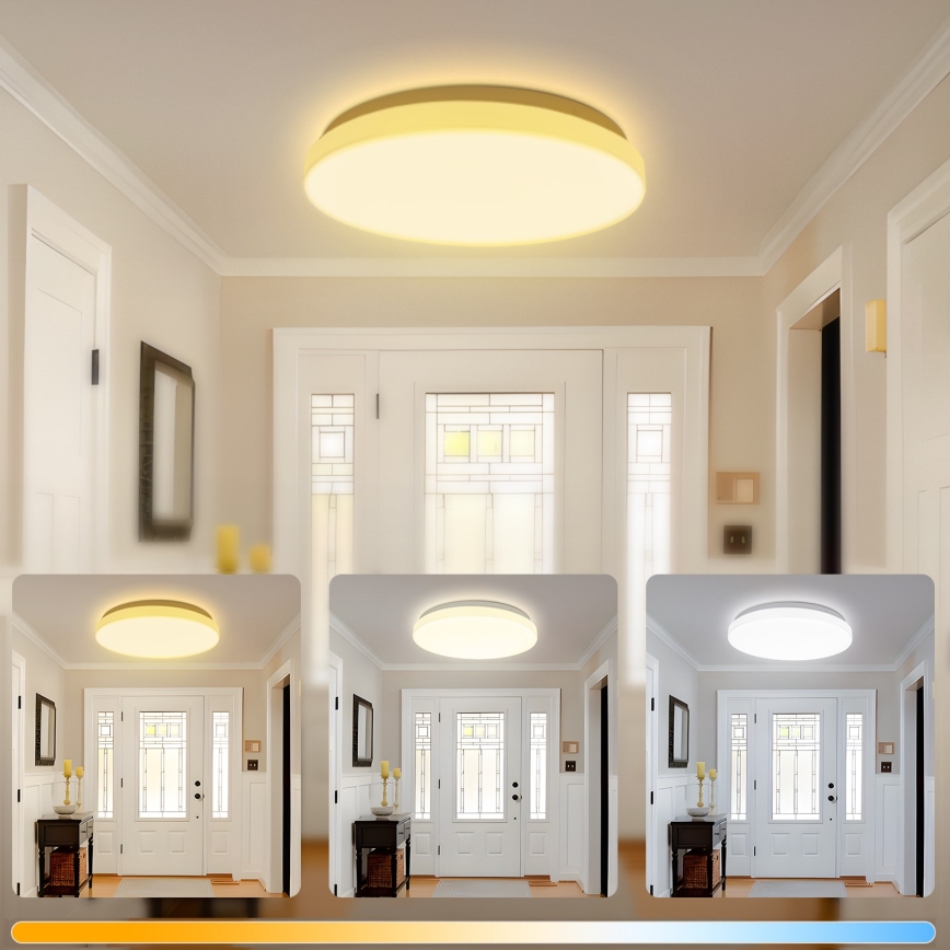 Brilagi - LED laelamp MILKY WAY LED/24W/230V 3000/4000/6500K läbimõõt 38 cm