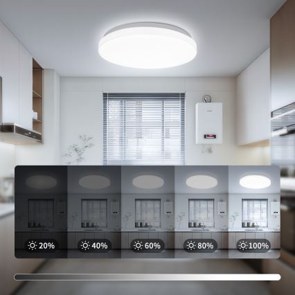 Brilagi - LED laelamp MILKY WAY LED/24W/230V 3000/4000/6500K läbimõõt 38 cm