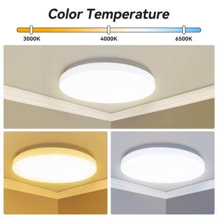 Brilagi - LED laelamp MILKY WAY LED/24W/230V 3000/4000/6500K läbimõõt 38 cm