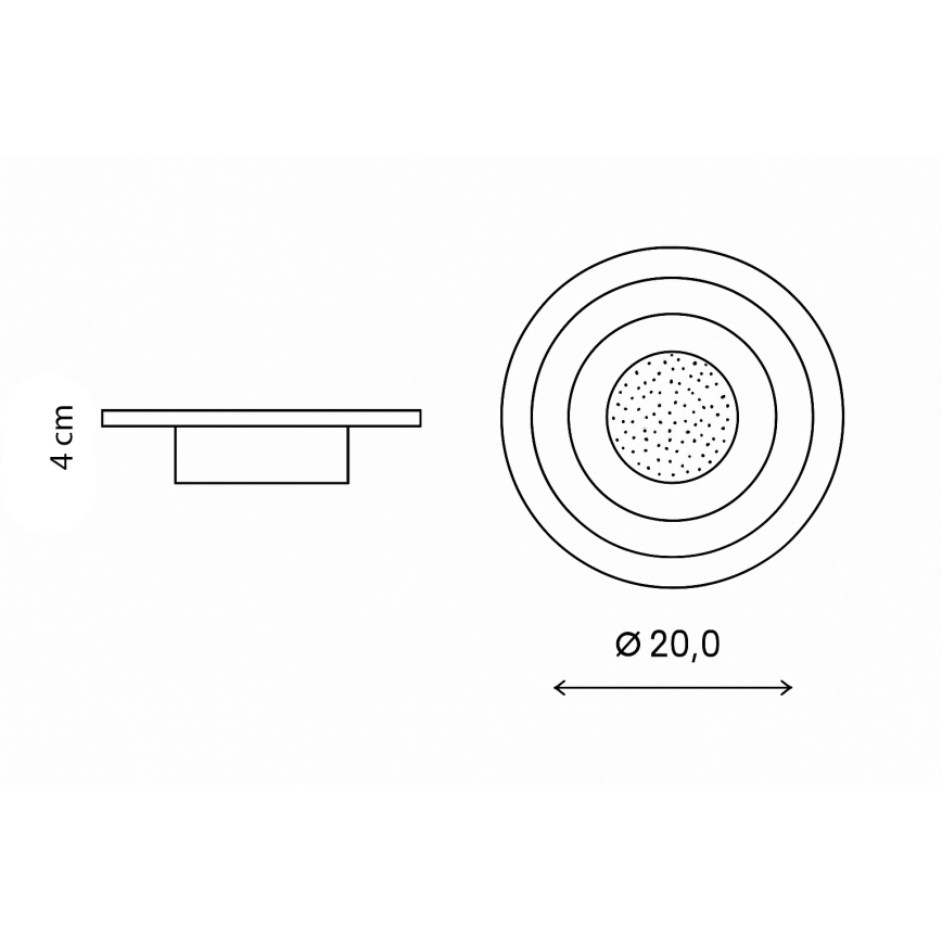 Brilagi - LED laelamp MODERN MINI LED/29W/230V 3000/4000/6000K