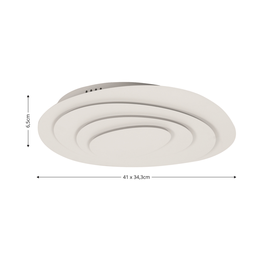 Brilagi - LED reguleeritav laelamp MODERN MINI LED/48W/230V 3000/4000/6000K 41x34,3 cm + kaugjuhtimispult