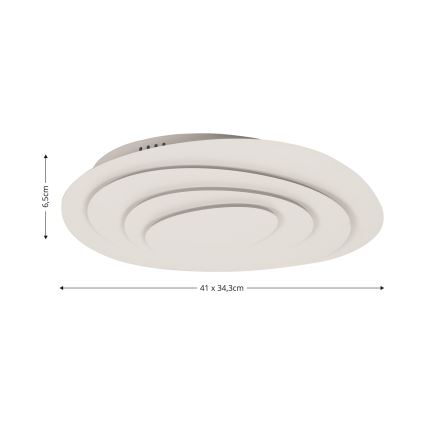 Brilagi - hämardatav laelamp MODERN MINI LED/48W/230V 3000-6000K 41x34,3 cm + kaugjuhtimispult