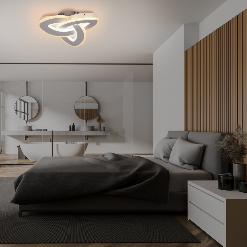 Brilagi - Hämardatav LED-laevalgusti MODERN MINI LED/49W/230V 3000-6000K 30x30 cm + kaugjuhtimispult