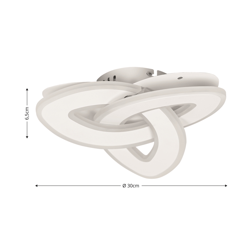 Brilagi - Hämardatav LED-laevalgusti MODERN MINI LED/49W/230V 3000-6000K 30x30 cm + kaugjuhtimispult