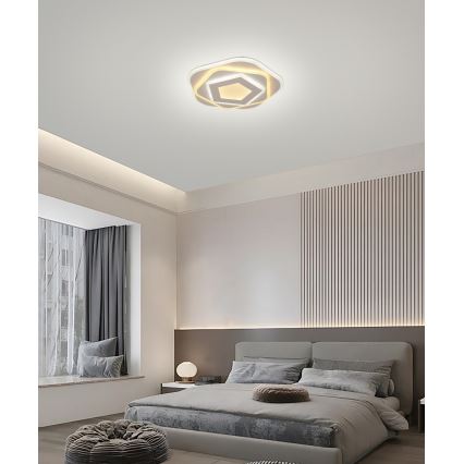 Brilagi - Hämardatav LED-laevalgusti MODERN MINI LED/53W/230V 3000-6000K läbimõõt 30 cm + kaugjuhtimispult