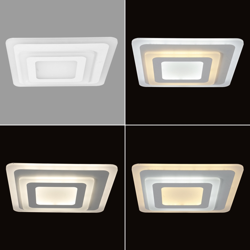 Brilagi - LED hämardatav laelamp MODERN MINI LED/65W/230V 3000-6000K 37x37 cm + kaugjuhtimispult