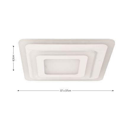 Brilagi - LED hämardatav laelamp MODERN MINI LED/65W/230V 3000-6000K 37x37 cm + kaugjuhtimispult