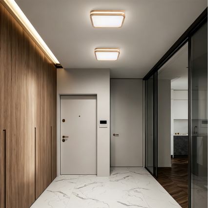 BRILAGI - LED laevalgusti MOLINA SQUARE LED/32W/230V 3000/4000/6000K tamm 30x30 cm