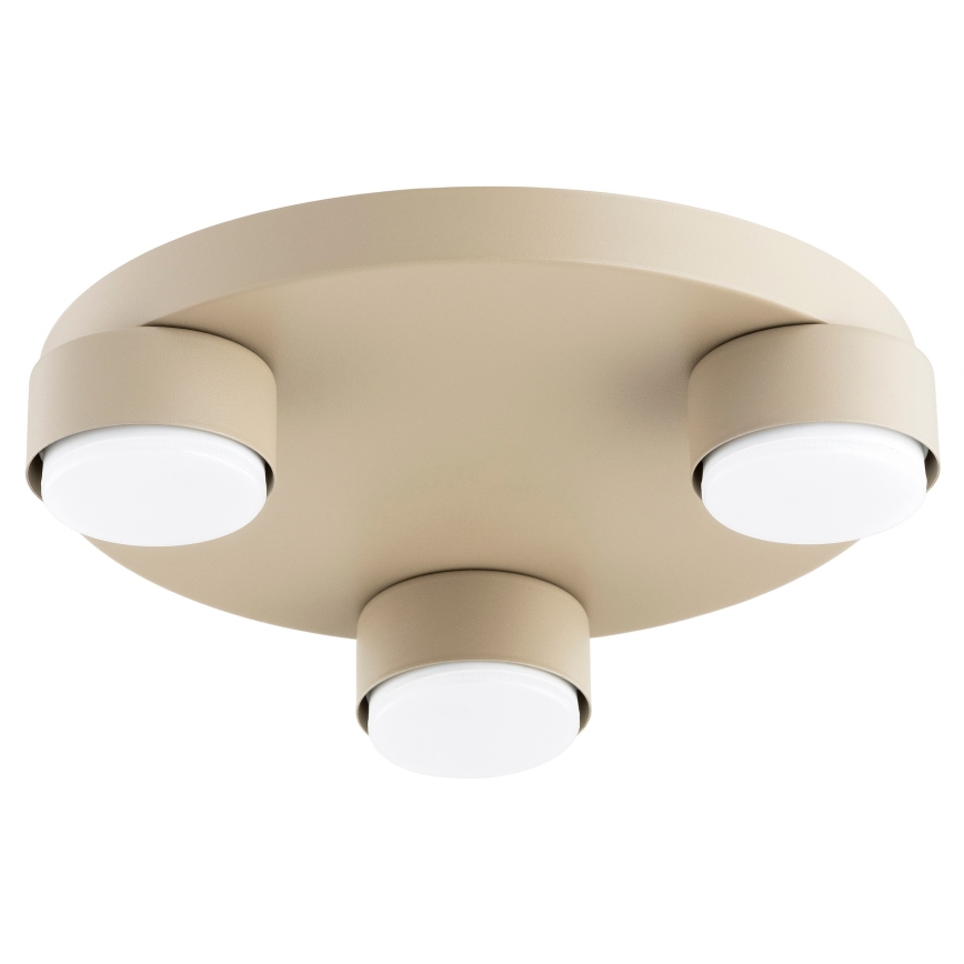 Brilagi - LED laelamp MONO 3xGX53/12W/230V Ø 30 cm beež