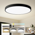 Brilagi - LED laelamp POOL LED/128W/230V 3000/4000/6000K läbimõõt 100 cm must