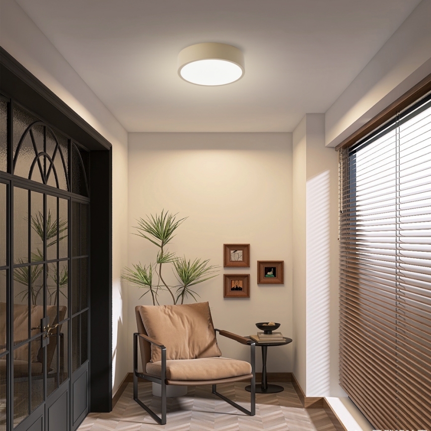 Brilagi - LED laelamp POOL LED/18W/230V 3000/4000/6000K läbimõõt 20 cm beež