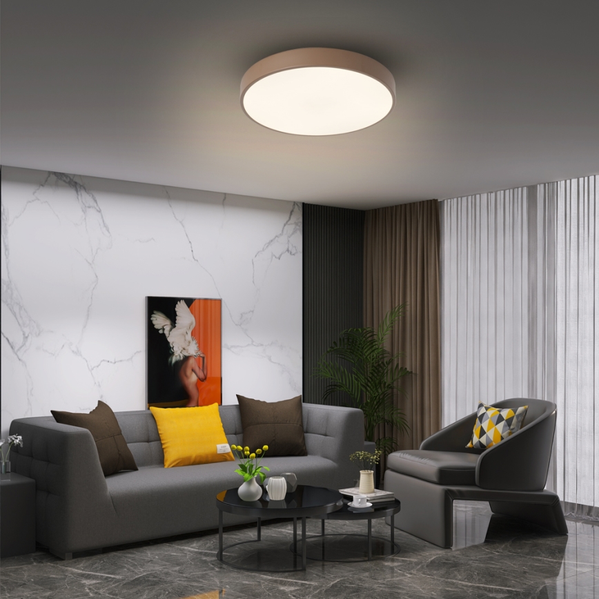 Brilagi - LED laelamp POOL LED/36W/230V 3000/4000/6000K läbimõõt 30 cm pruun