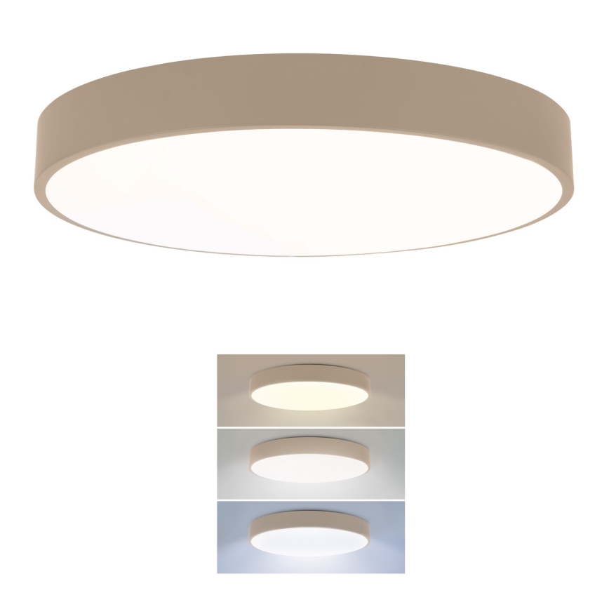 Brilagi - LED-laelamp POOL LED/36W/230V 3000/4000/6000K läbimõõt 30 cm beež