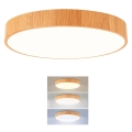 Brilagi - LED laelamp POOL LED/36W/230V 3000/4000/6000K läbimõõt 30 cm puitdekor