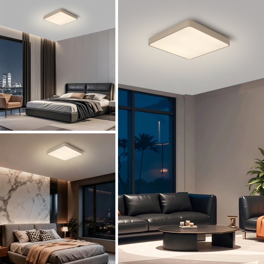 Brilagi - LED laelamp POOL LED/36W/230V 3000/4500/6000K 40x40 cm beež