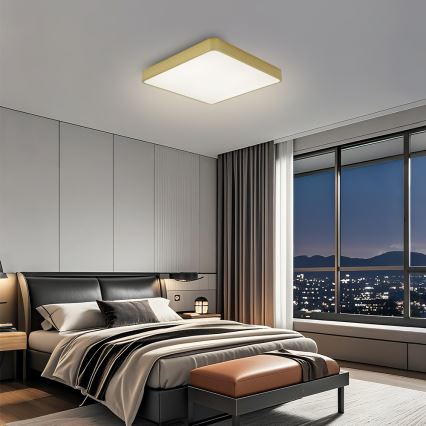 Brilagi - LED laelamp POOL LED/36W/230V 3000/4500/6000K 40x40 cm kuldne