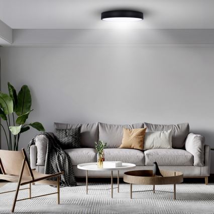 Brilagi - LED laelamp POOL LED/36W/230V 3000/4500/6000K läbimõõt 30 cm must