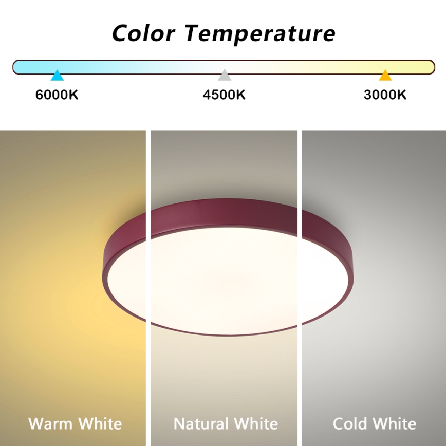 Brilagi - LED laevalgusti POOL LED/48W/230V 3000/4000/6000K läbimõõt 40 cm bordoo