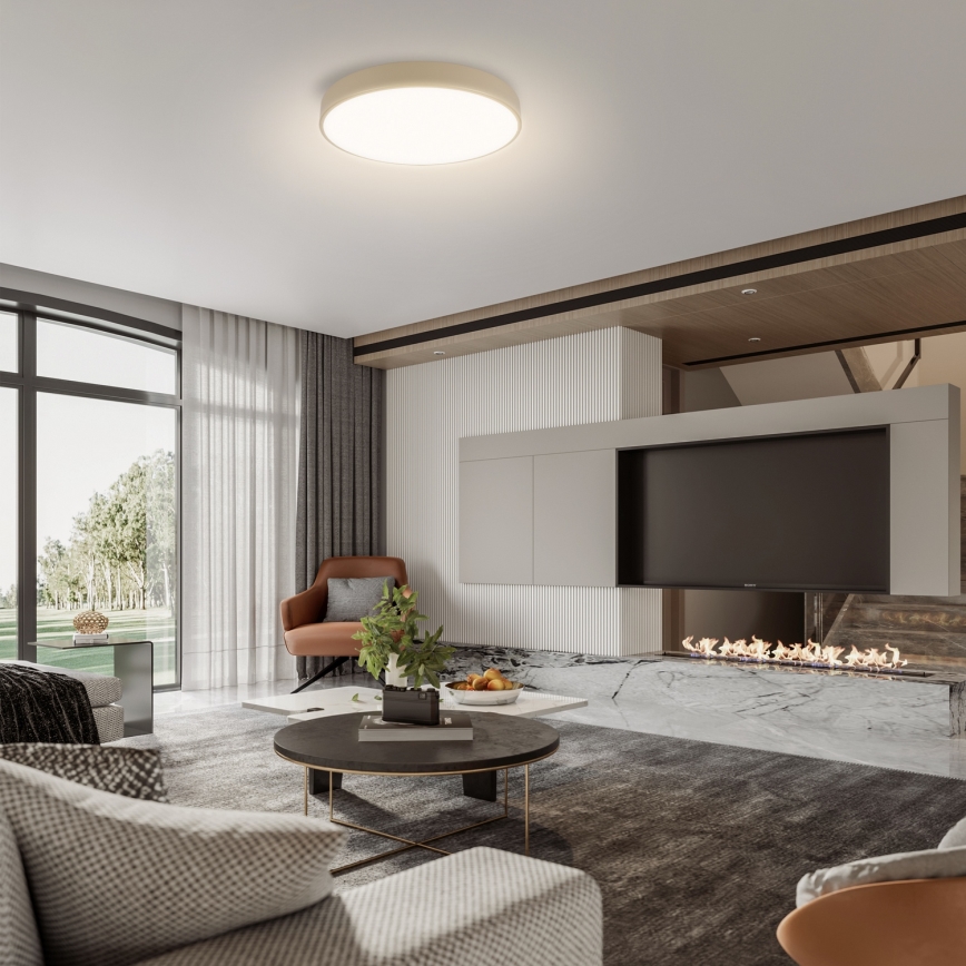 Brilagi - LED laevalgusti POOL LED/48W/230V 3000/4500/6000K läbimõõt 40 cm beež